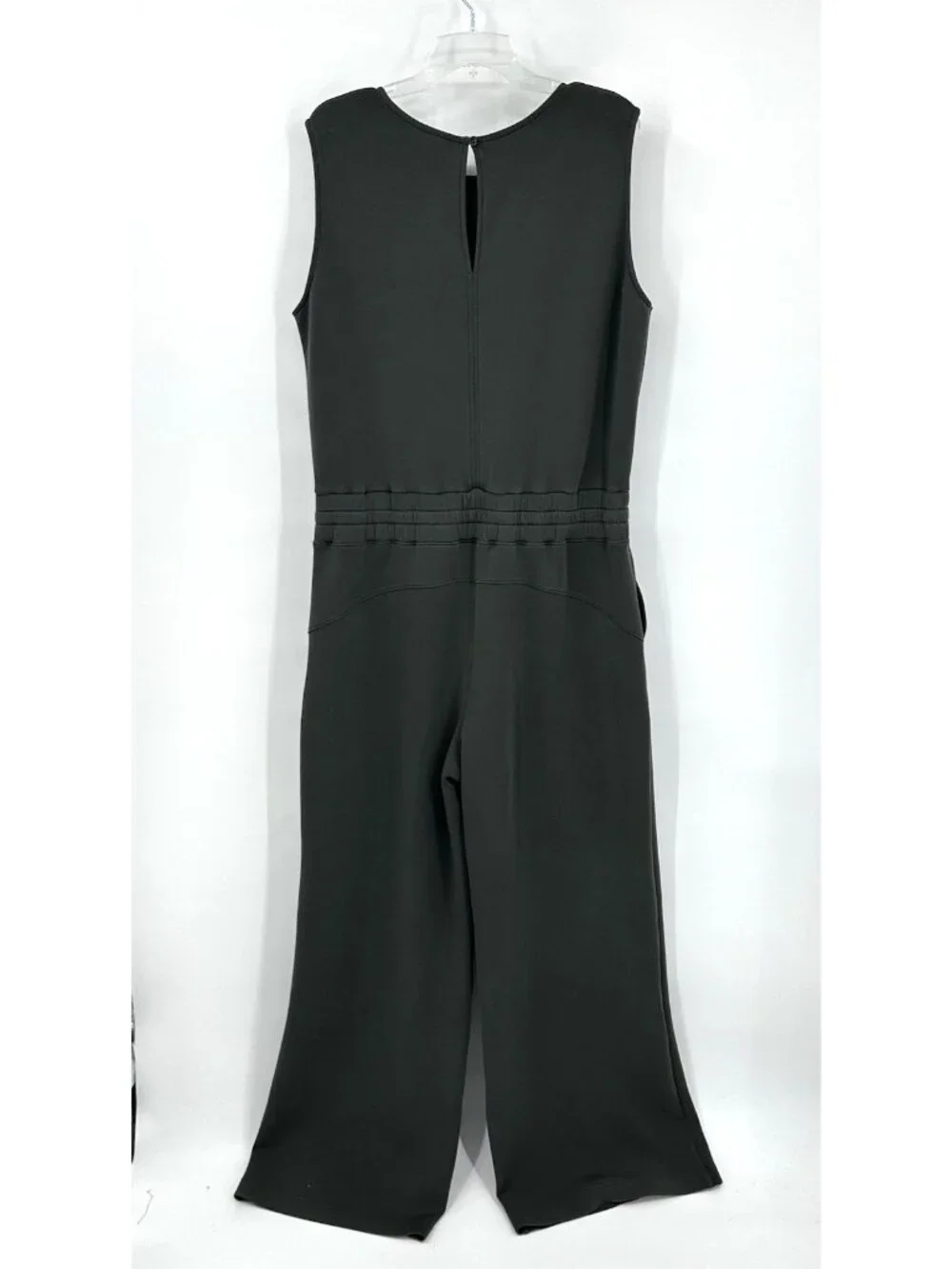 Spanx AirEssentials Sleeveless Soft Stretch Drawstring Jumpsuit In Gray